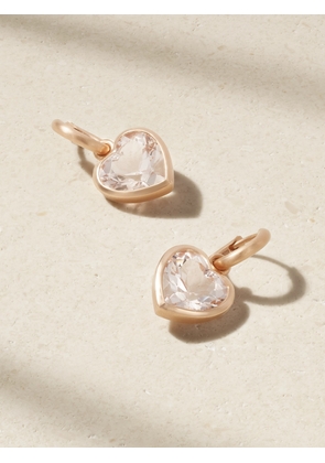 Irene Neuwirth - Huggie 18-karat Rose Gold Morganite Earrings - One size