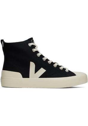 VEJA Black Wata II Canvas Sneakers