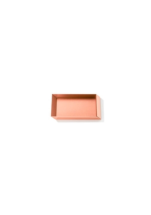 Ghidini 1961 Axonometry - Rectangular Small Tray Rose Gold