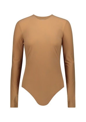 Maison Margiela Stretch-jersey Long Sleeve Bodysuit