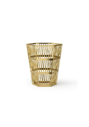 Ghidini 1961 Tip Top - Large Paper Basket Polished Gold