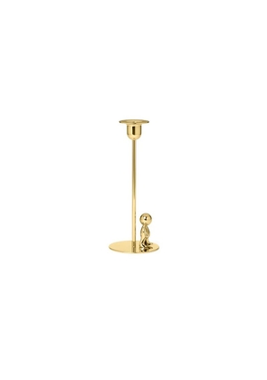 Ghidini 1961 Omini - The Walkman Tall Candlestick Polished Brass