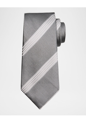 Men's Multi-Stripe Silk Tie