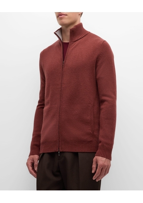 Men's Full-Zip Cashmere Sweater