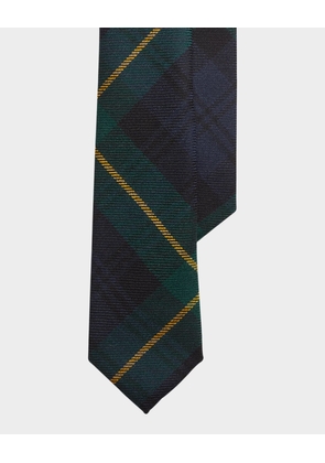 Boy's Tartan-Print Necktie