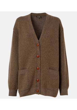 Loro Piana Pastore cashmere cardigan