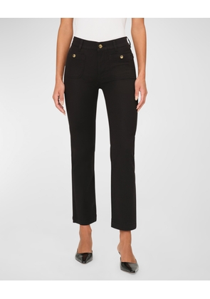 Mara Straight Mid-Rise Instasculpt Ankle Jeans