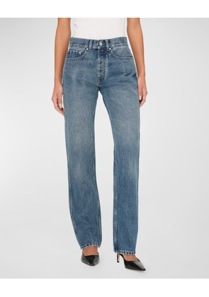 Romie Straight High-Rise Jeans