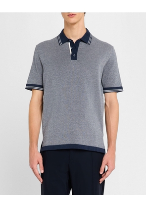 Men's 3-Button Polo Sweater