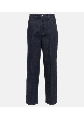 Loro Piana High-rise straight jeans