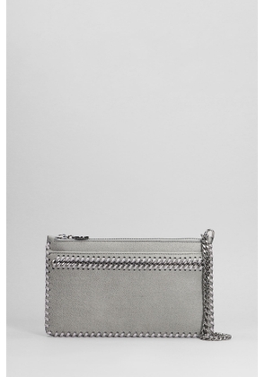 Stella McCartney Falabella Clutch Clutch In Grey Polyester