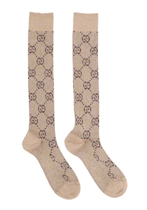 Gucci Gg Lamè Socks