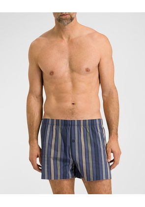 Men's Fancy Woven Cotton Boxers