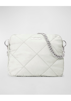 Madison Quilted Nylon Crossbody Bag