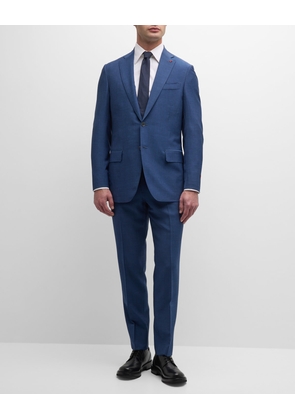 Men's Solid Wool-Mohair Suit