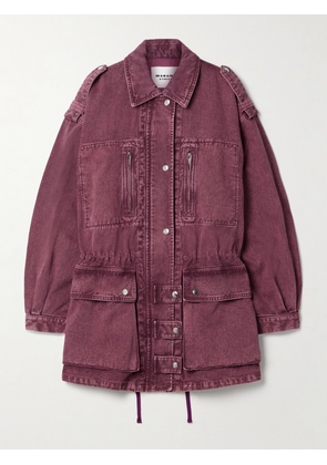 Marant Étoile - Joanna Paneled Denim Jacket - Pink - FR34,FR36,FR38,FR40,FR42