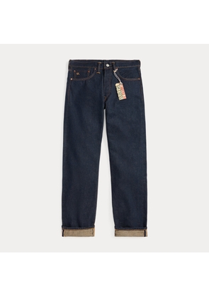 Straight Fit Once-Washed Selvedge Jean