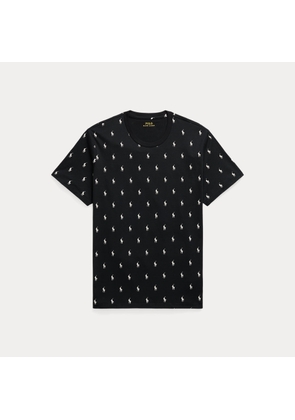 Allover Pony Cotton Jersey Sleep Shirt