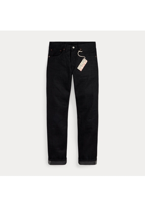 Slim Fit Black Selvedge Jean