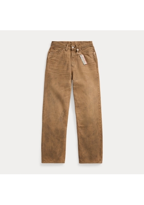 High Boy Fit Tan Jean