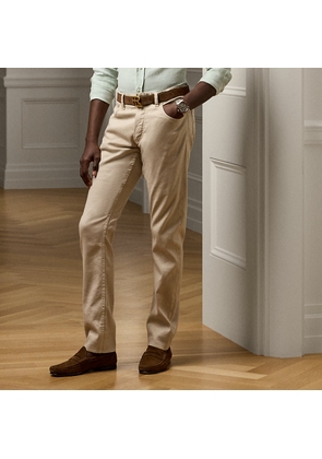 Slim Fit Stretch Linen-Cotton Jean