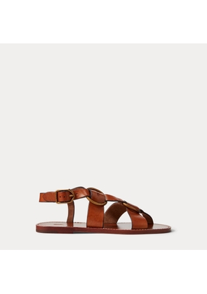 Double O-Ring Leather Sandal