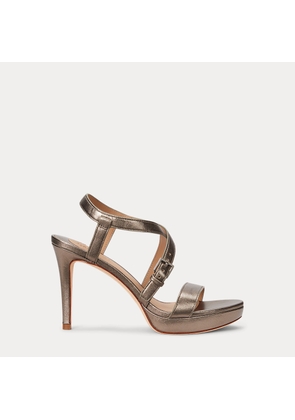 Kerri Metallic Nappa Leather Sandal