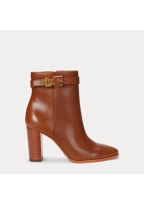 Bailey Burnished Leather Bootie