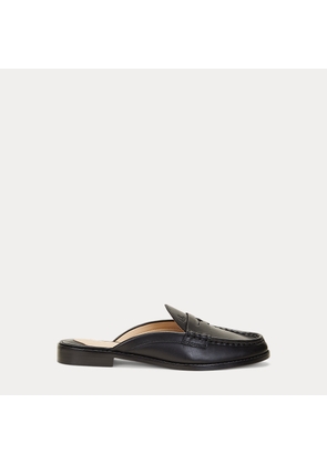 Wynnie Burnished Leather Mule Loafer