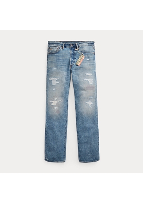 Straight Fit Repaired Clearville Jean