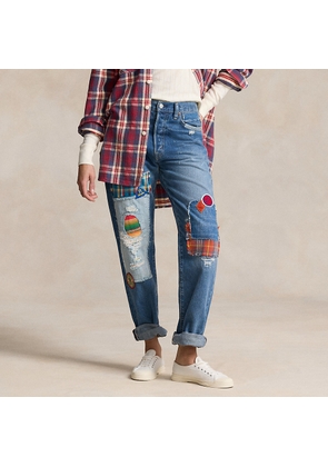 High-Rise Relaxed Straight Jean