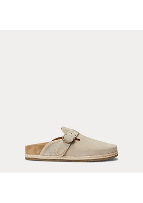 Turbach Suede Clog Sandal