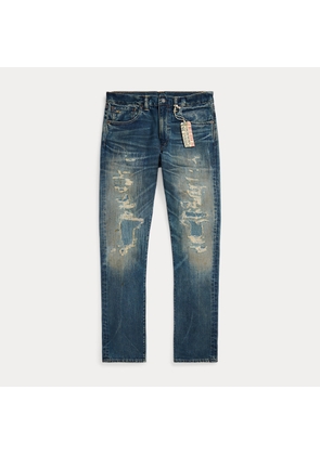 High Slim Brannon Repaired Jean