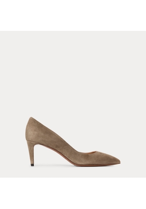 Dinah Goat-Suede Pump