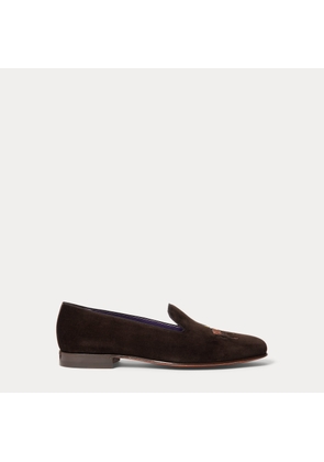 Alonzo Standing Horse Velvet Slipper