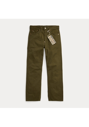 Limited-Edition Olive Selvedge Jean