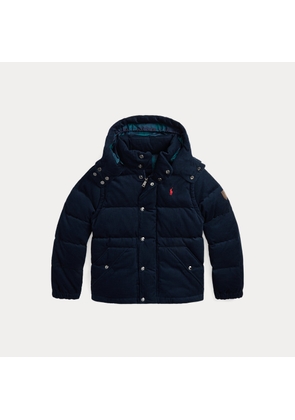 Convertible Corduroy Down Jacket