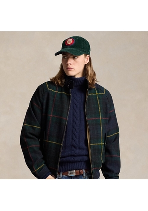 Plaid Wool Twill Jacket