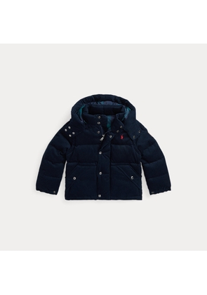 Convertible Corduroy Down Jacket