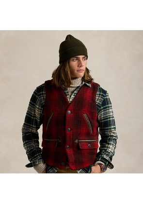 Plaid Wool Waistcoat