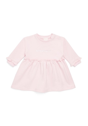 Givenchy Kids Cotton Logo Dress (24-36 Months)