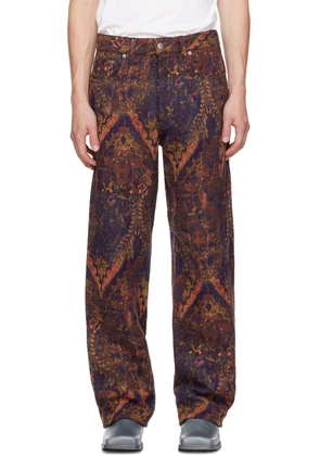 Sunflower Multicolor Wide Twist Trousers