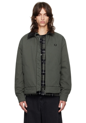 Fred Perry Green Caban Jacket