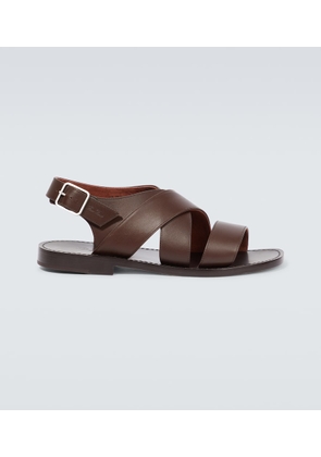 Loro Piana Moorea leather sandals