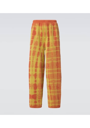 The Elder Statesman Daily Zuzu Dye cotton and cashmere sweatpants