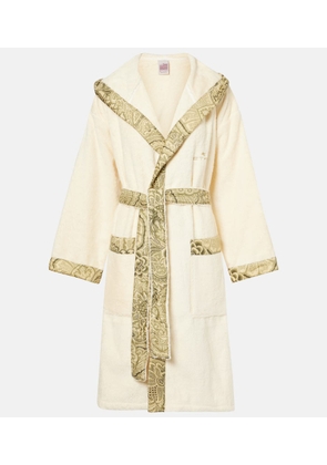 Etro Bloom cotton terry bathrobe