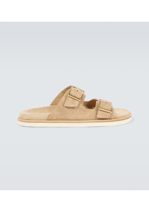 Brunello Cucinelli Urban suede sandals