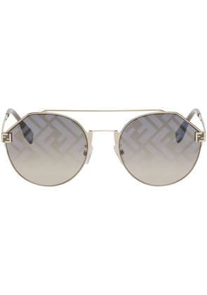 Fendi Gold Fendi Sky Sunglasses