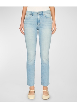 Mara Straight Mid-Rise Instasculpt Ankle Jeans