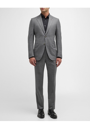 Men's Prince of Wales Centoventimila Wool Suit